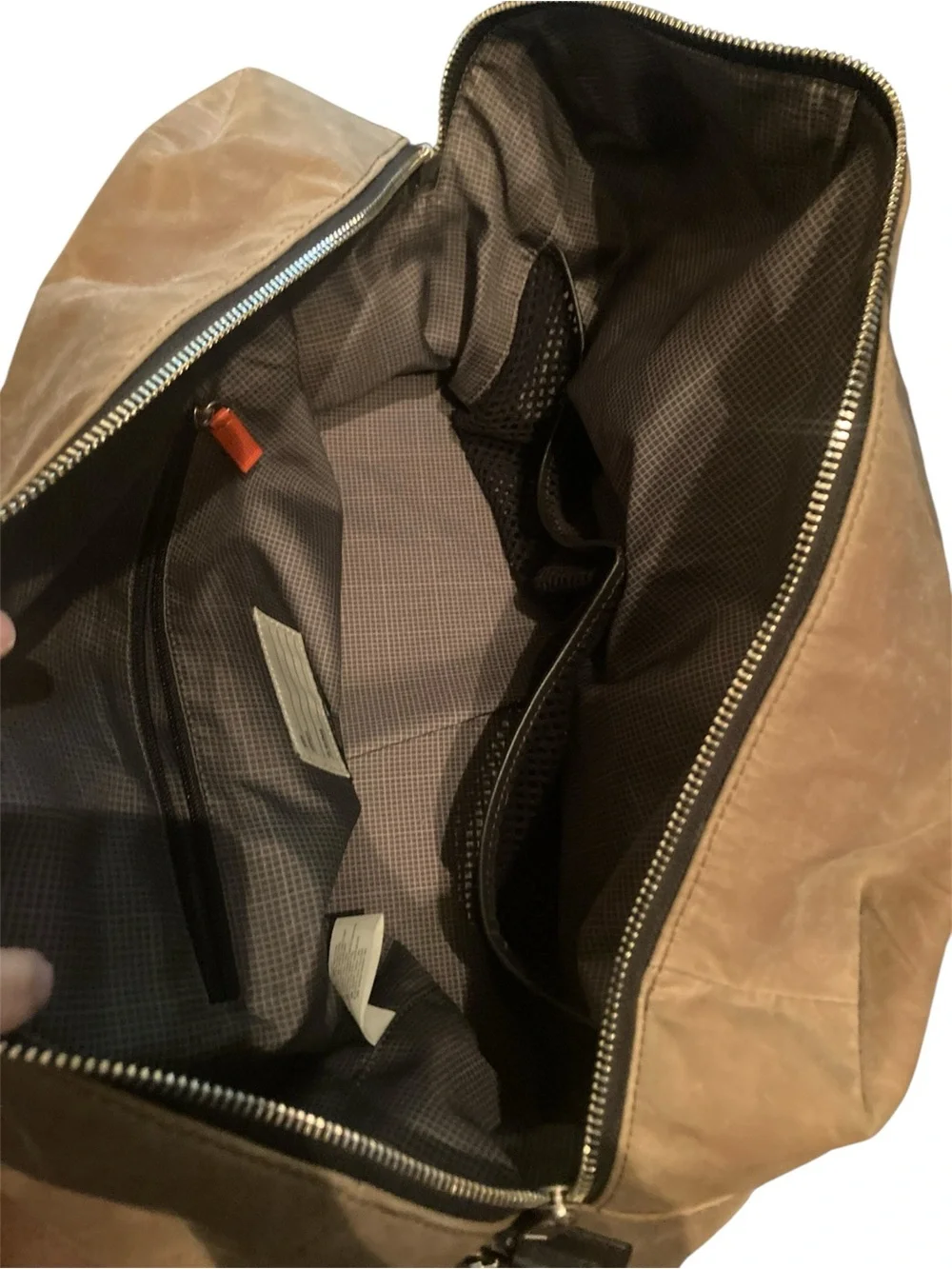 Jack Spade Travel Duffel Bag in Brown